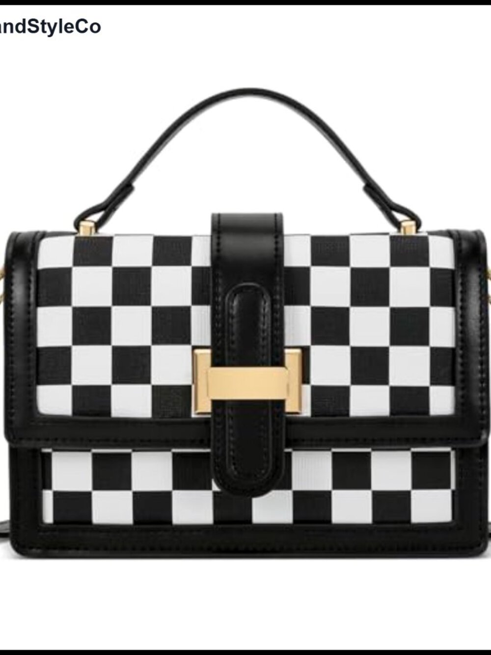 Small Faux Leather Crossbody Bag